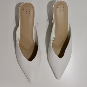 Mules | Pointed Toe with Kitten Heel | A New Day